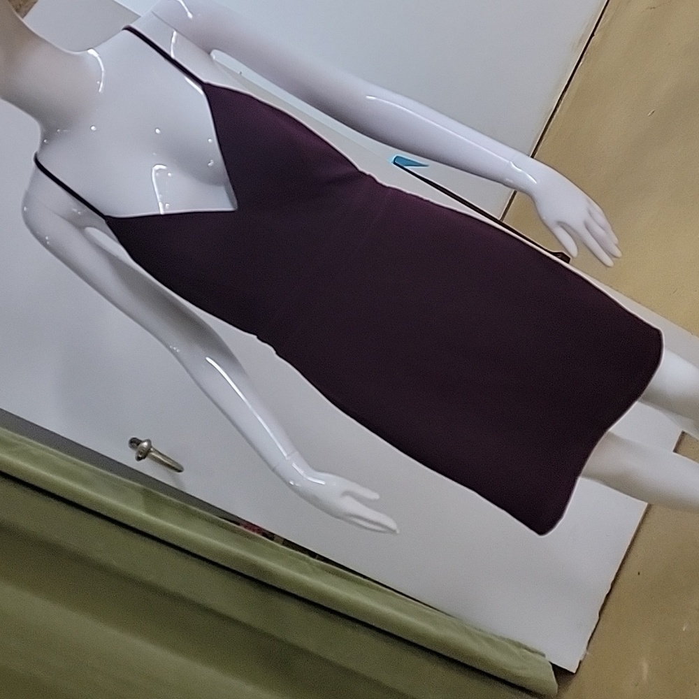 City triangles Lace Back Plum bodycon mini dress Size 13